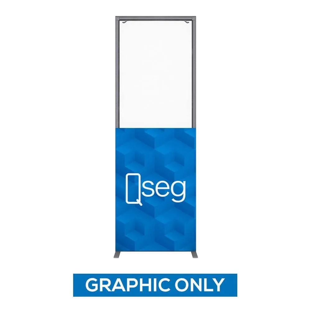 1.6 x 4.9ft.  QSEG Quick Wall Display