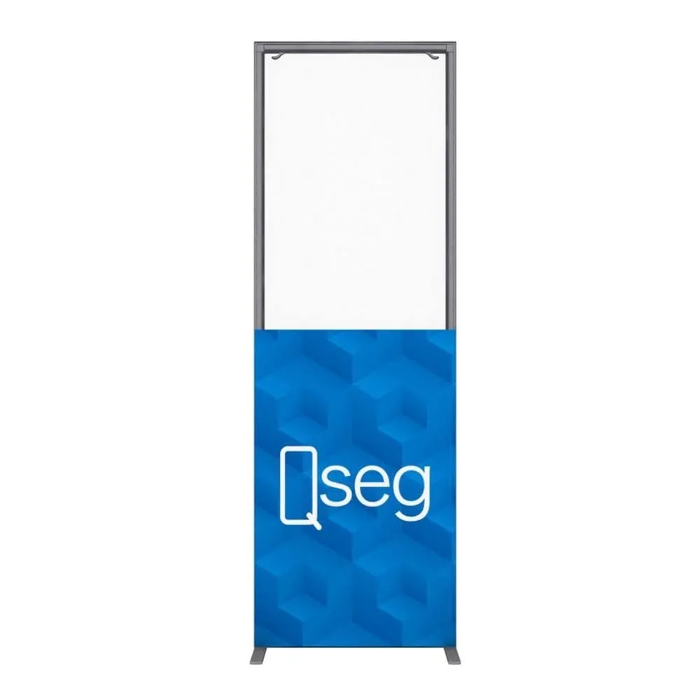 1.6 x 4.9ft.  QSEG Quick Wall Display