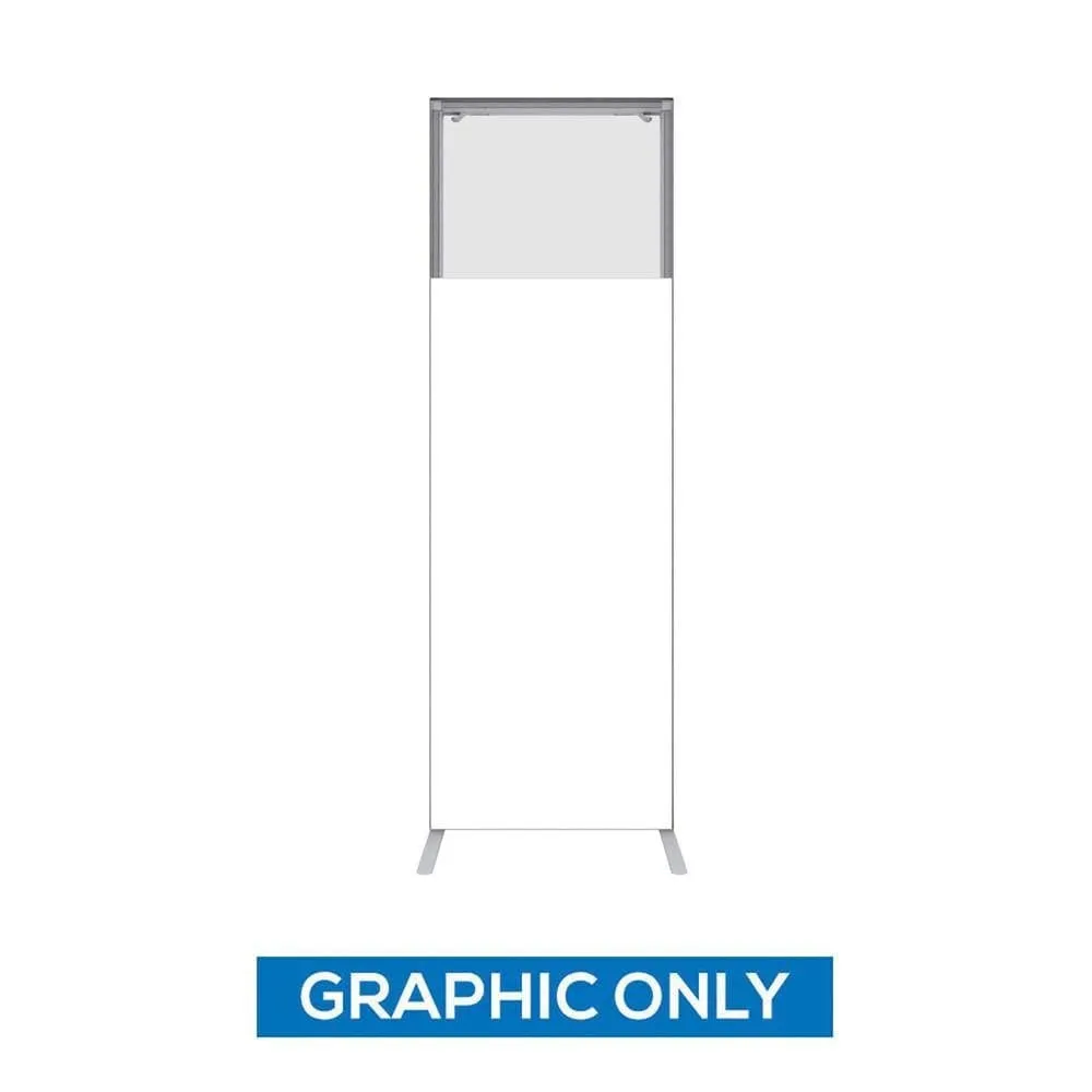 1.6 x 4.9ft.  QSEG Quick Wall Display