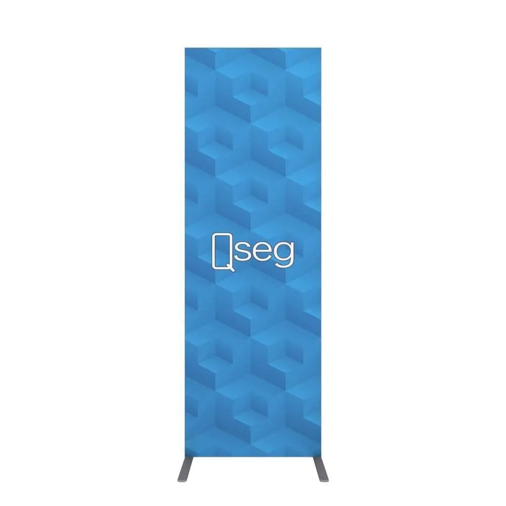 1.6 x 4.9ft.  QSEG Quick Wall Display