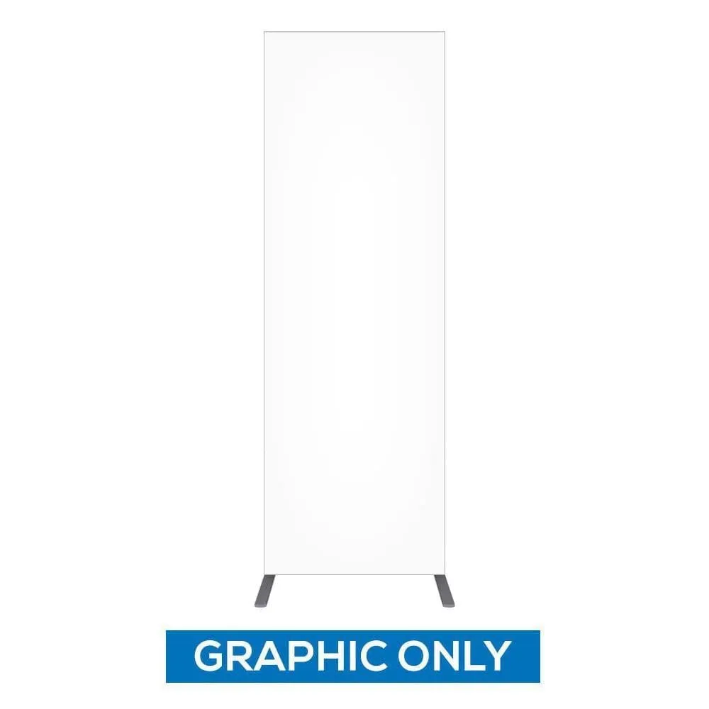 1.6 x 4.9ft.  QSEG Quick Wall Display