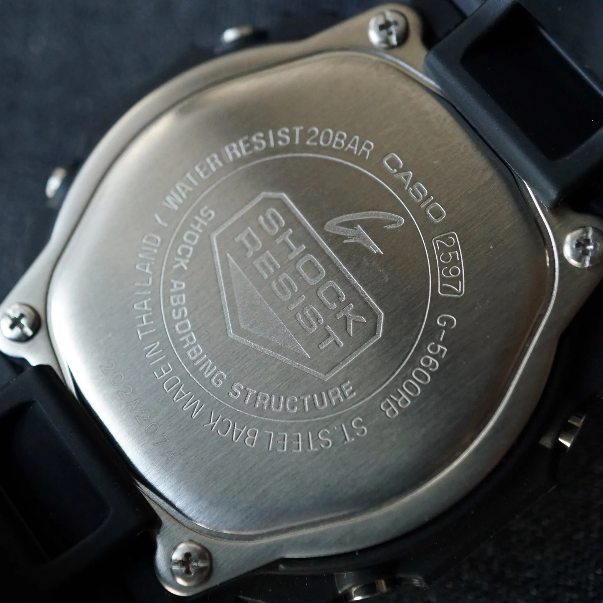 2009 VINTAGE CASIO G-SHOCK G-5600RB-1JF MINT