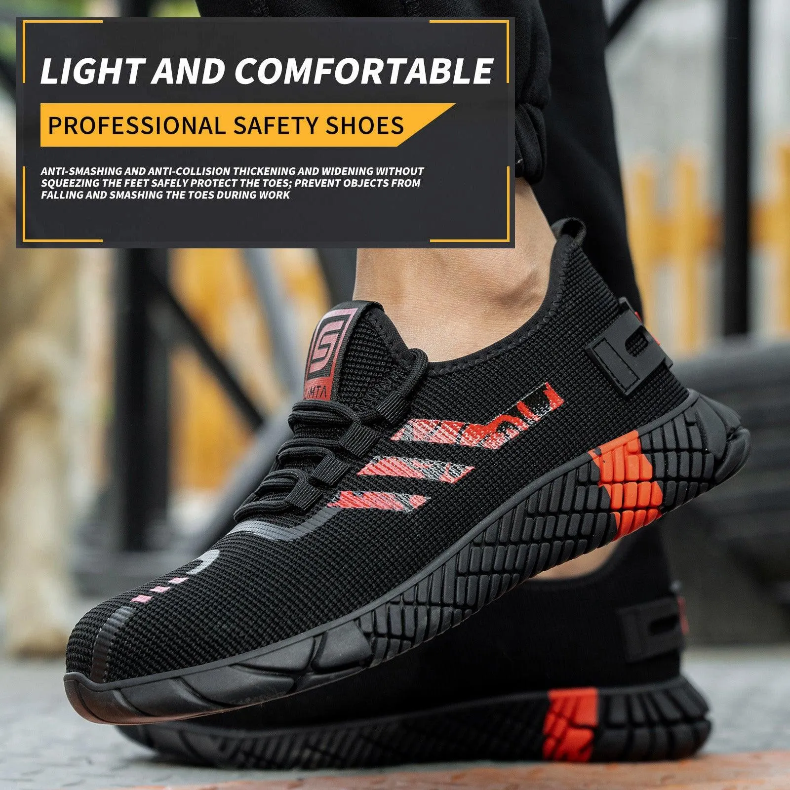 2092 S Series Red Safety Shoes