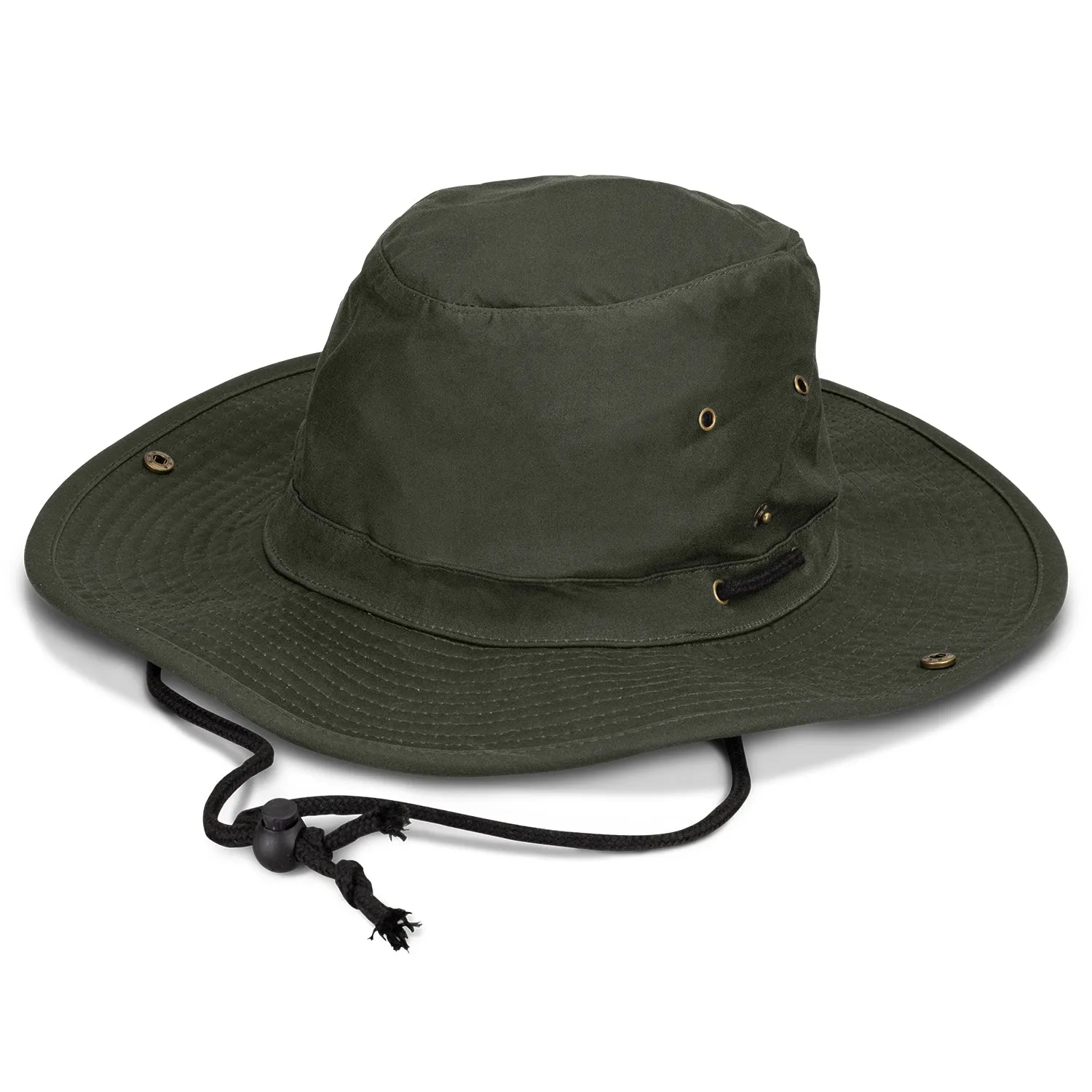 agogo Oilskin Wide Brim Hat