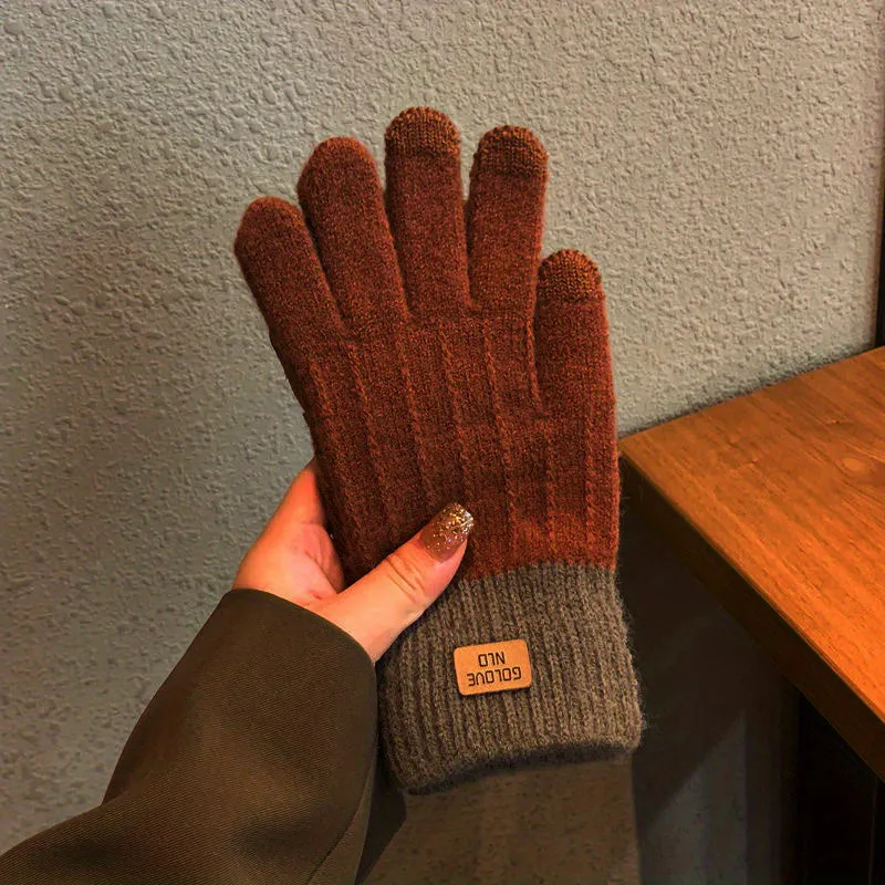 Anouk - Winter Touchscreen Gebreide Handschoenen voor Dames en Heren