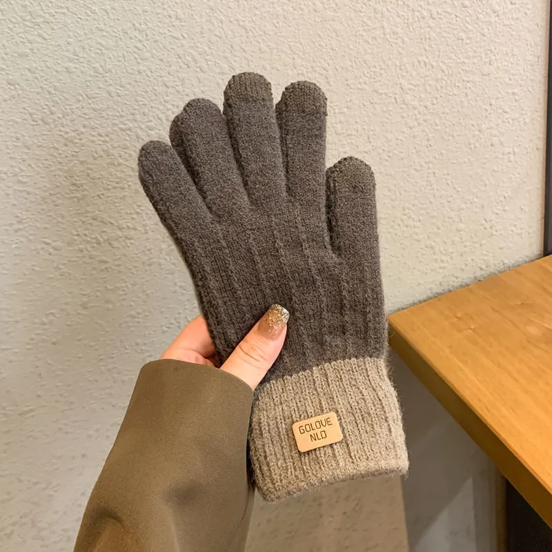 Anouk - Winter Touchscreen Gebreide Handschoenen voor Dames en Heren