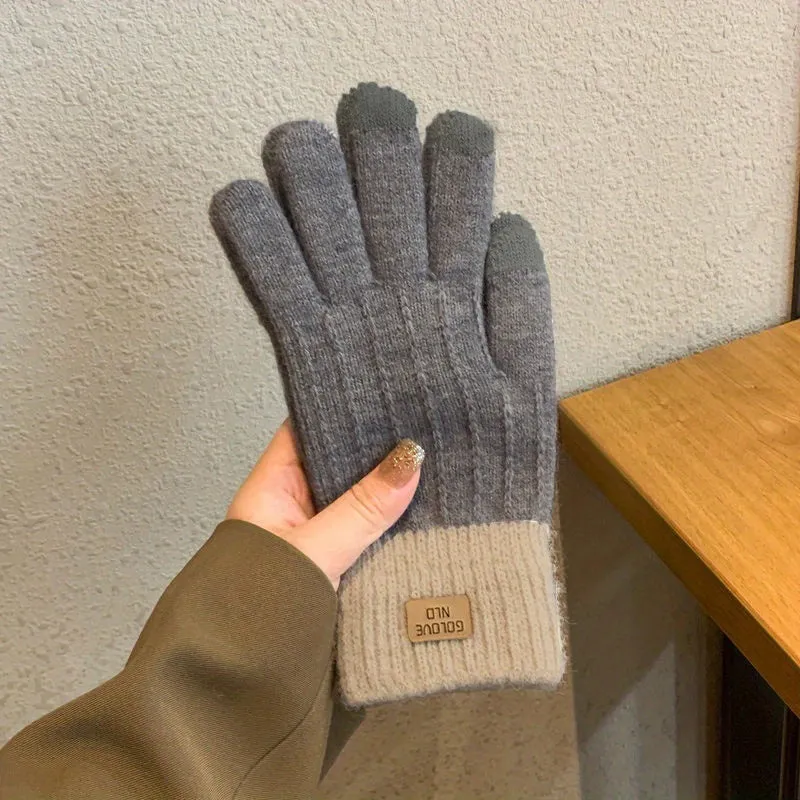 Anouk - Winter Touchscreen Gebreide Handschoenen voor Dames en Heren