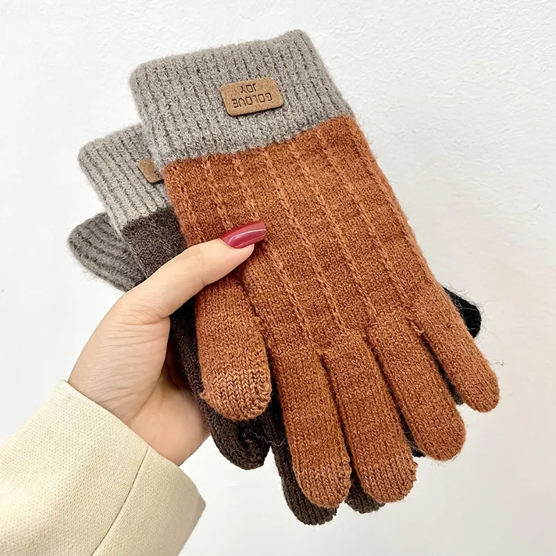 Anouk - Winter Touchscreen Gebreide Handschoenen voor Dames en Heren
