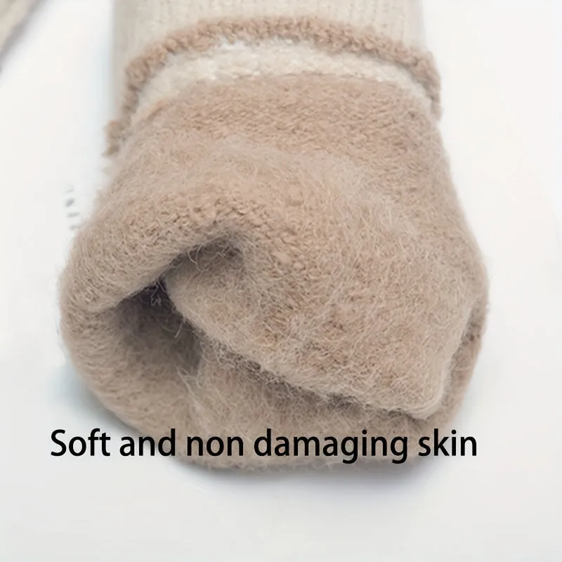 Anouk - Winter Touchscreen Gebreide Handschoenen voor Dames en Heren