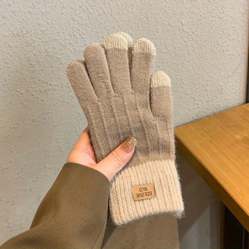 Anouk - Winter Touchscreen Gebreide Handschoenen voor Dames en Heren