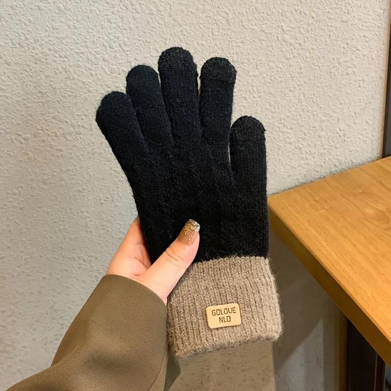 Anouk - Winter Touchscreen Gebreide Handschoenen voor Dames en Heren
