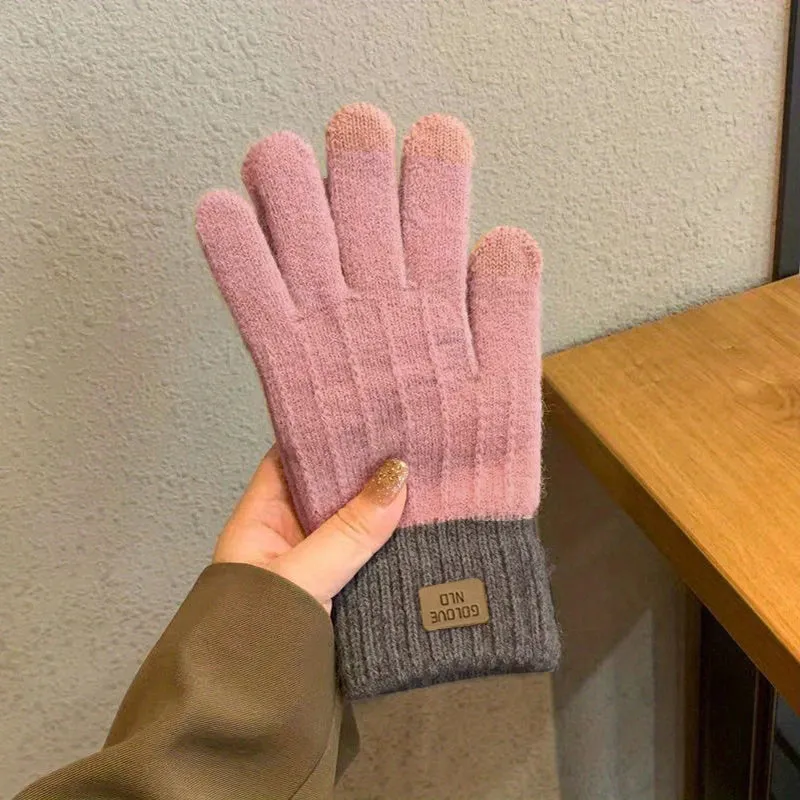 Anouk - Winter Touchscreen Gebreide Handschoenen voor Dames en Heren