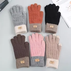 Anouk - Winter Touchscreen Gebreide Handschoenen voor Dames en Heren