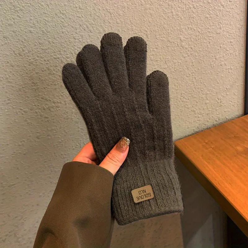 Anouk - Winter Touchscreen Gebreide Handschoenen voor Dames en Heren
