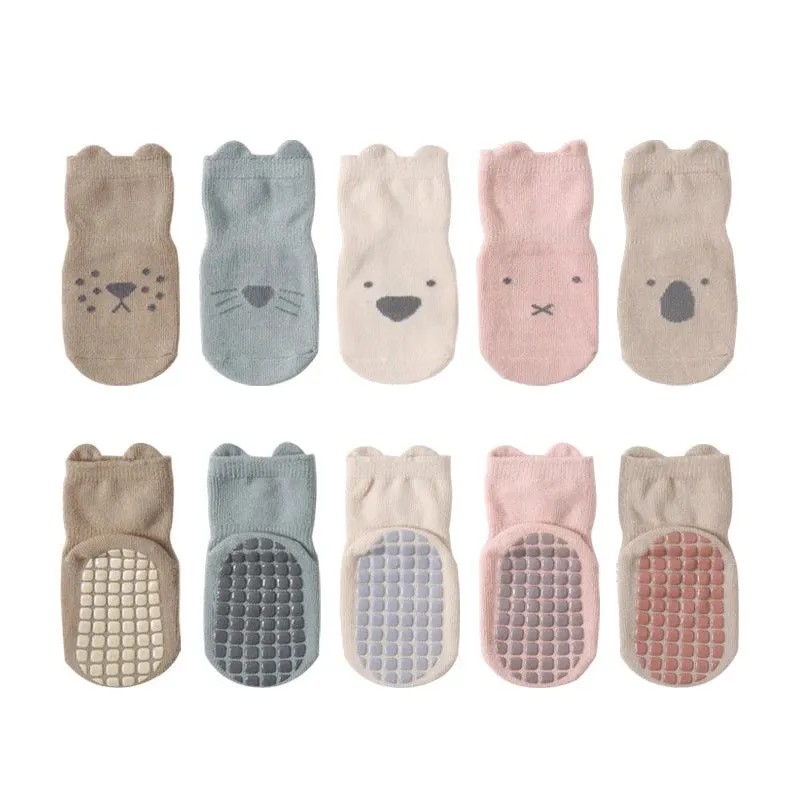 Anti-Slip Animal Socks