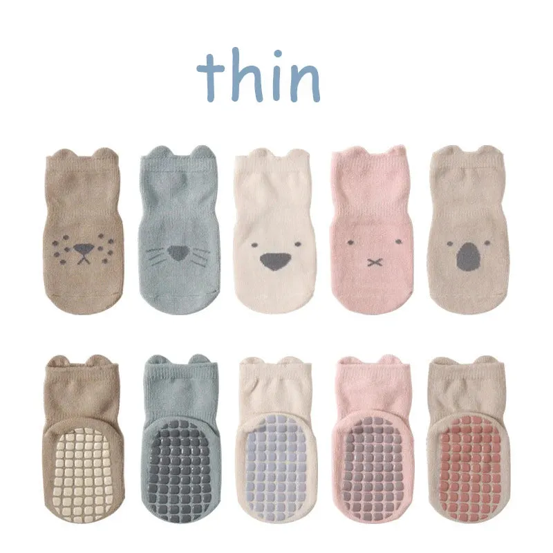Anti-Slip Animal Socks