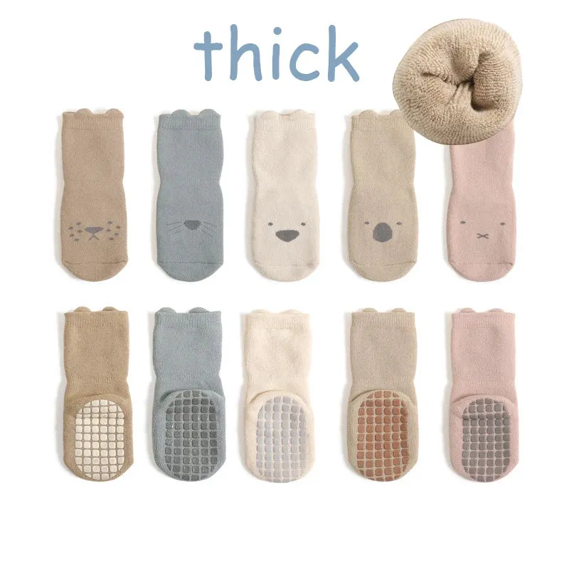 Anti-Slip Animal Socks