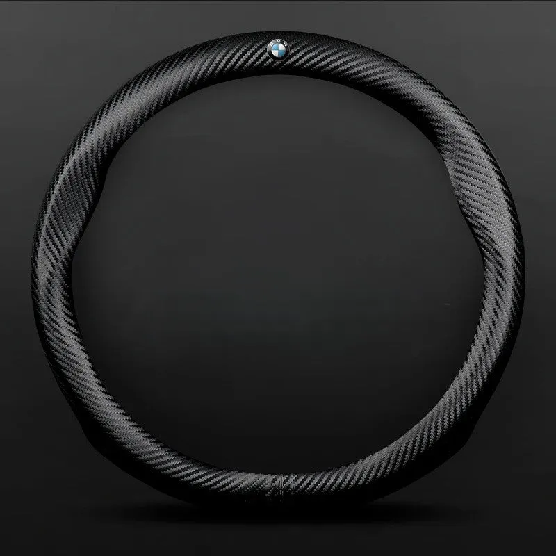 Anti-Slip Leather Steering Wheel Cover for Car - Universal Fit