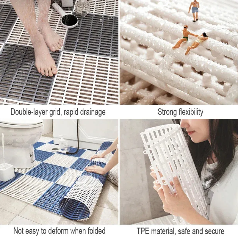 AquaGrip | Premium Waterproof Non-Slip Bath Mat