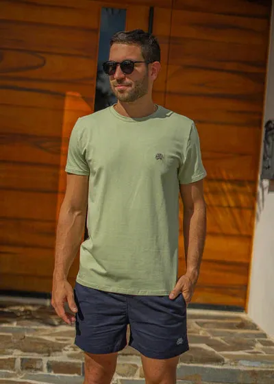 Arrecife Logo Tee- Light Green