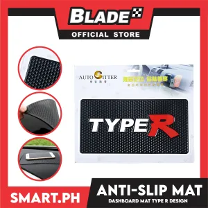 Auto Sitter Anti-Skid Non-Slip Mat, Car Dashboard Pad Mat (Type R) 5.5' ' x 10' '