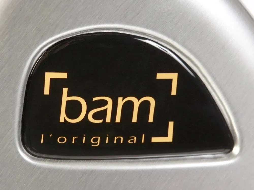 BAM "La Defense" Hightech Tenor Saxophone Case without Pocket - Brushed Aluminum