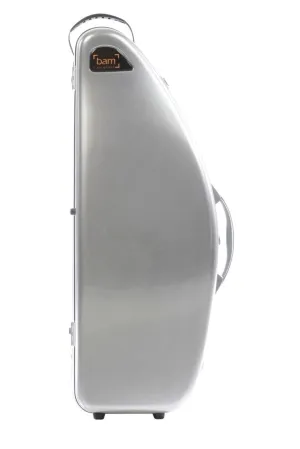 BAM "La Defense" Hightech Tenor Saxophone Case without Pocket - Brushed Aluminum