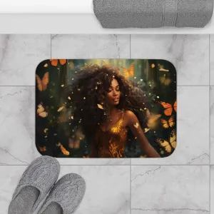 Beautiful Woman Bath Mat