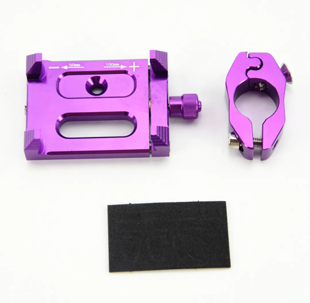 Bicycle Anodized Aluminum 3.5'' - 6.2'' Hp Phone Holder