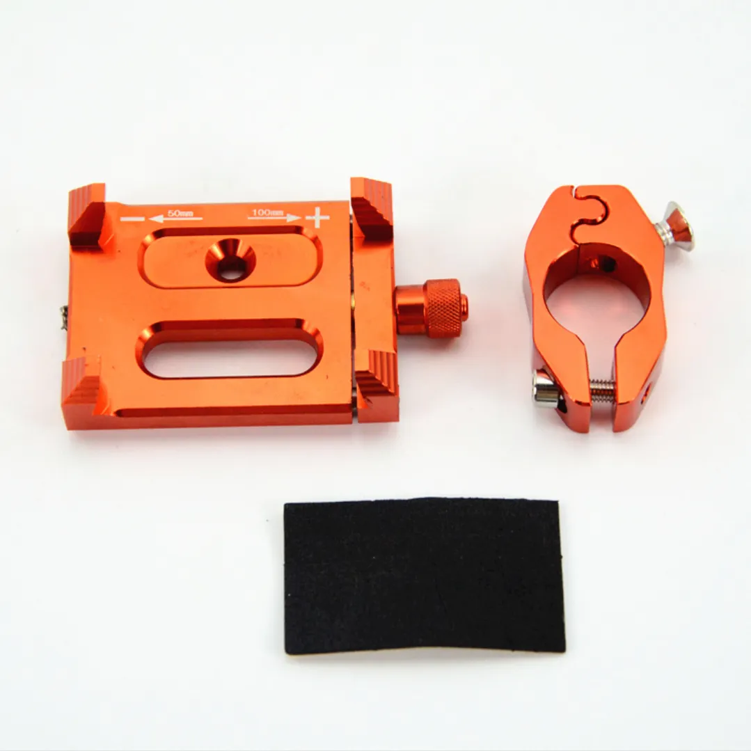 Bicycle Anodized Aluminum 3.5'' - 6.2'' Hp Phone Holder