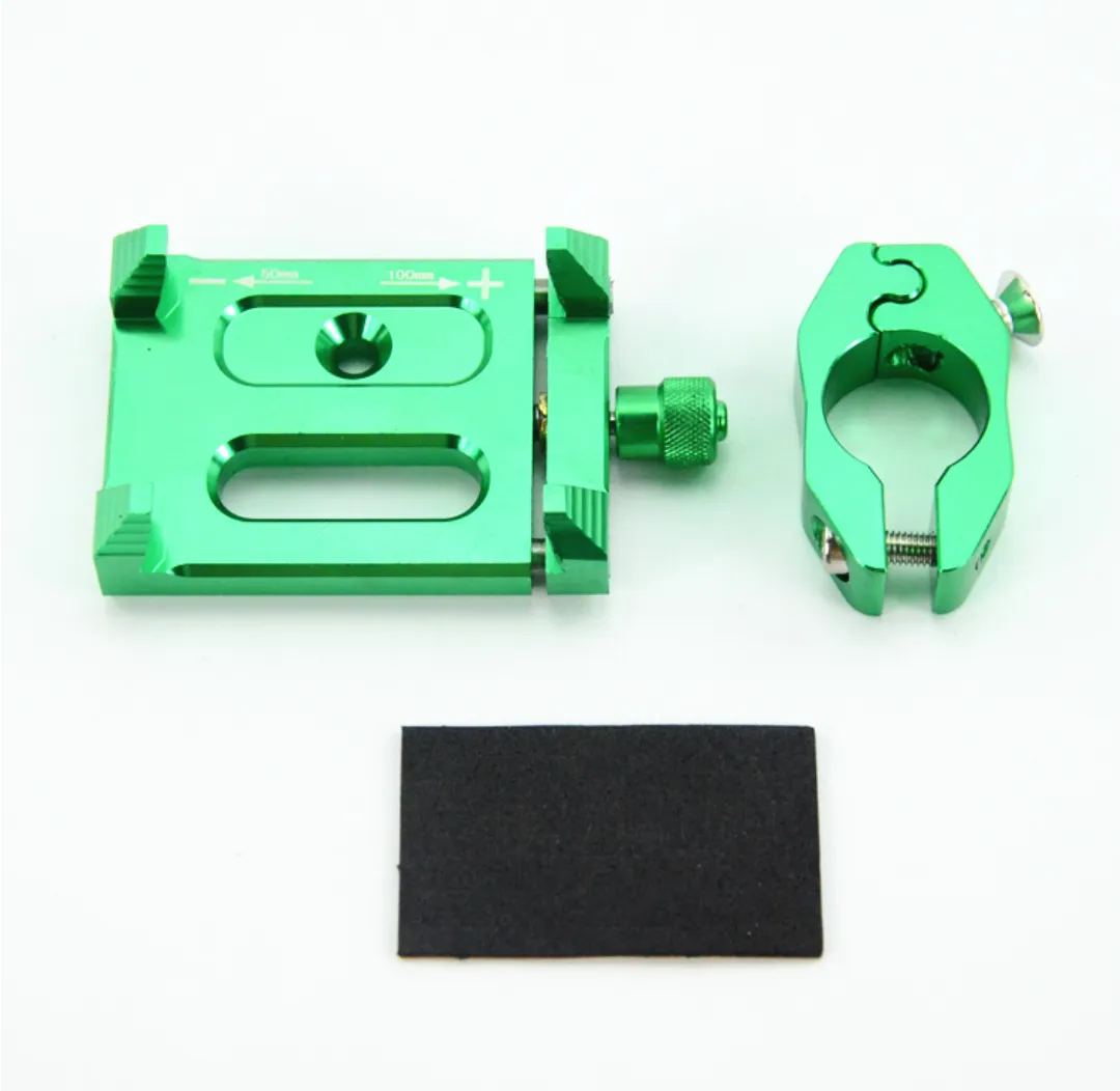 Bicycle Anodized Aluminum 3.5'' - 6.2'' Hp Phone Holder