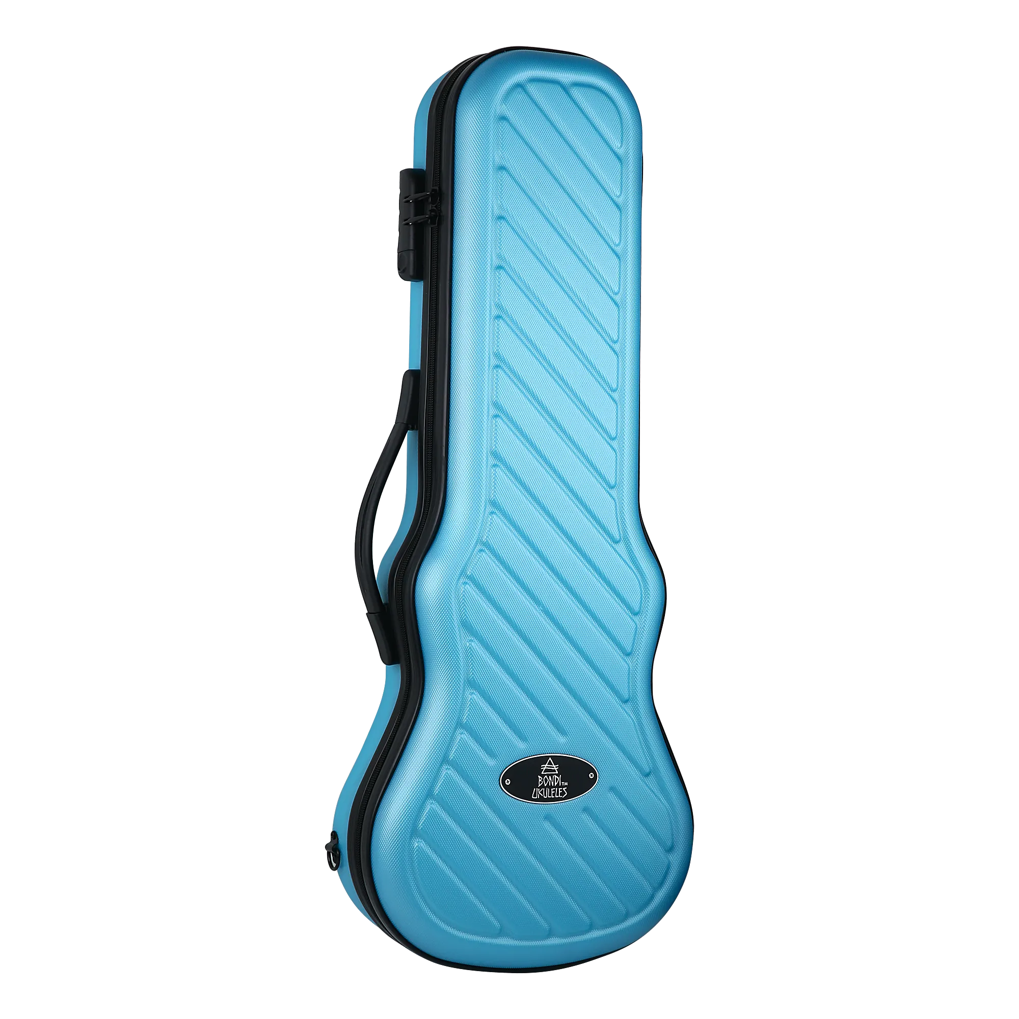 Bondi Shock-Rock Concert Ukulele Hard Case - Blue