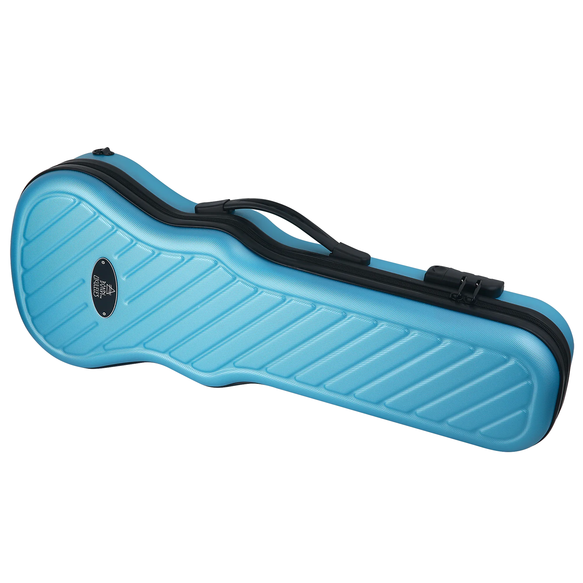 Bondi Shock-Rock Tenor Ukulele Hard Case- Black