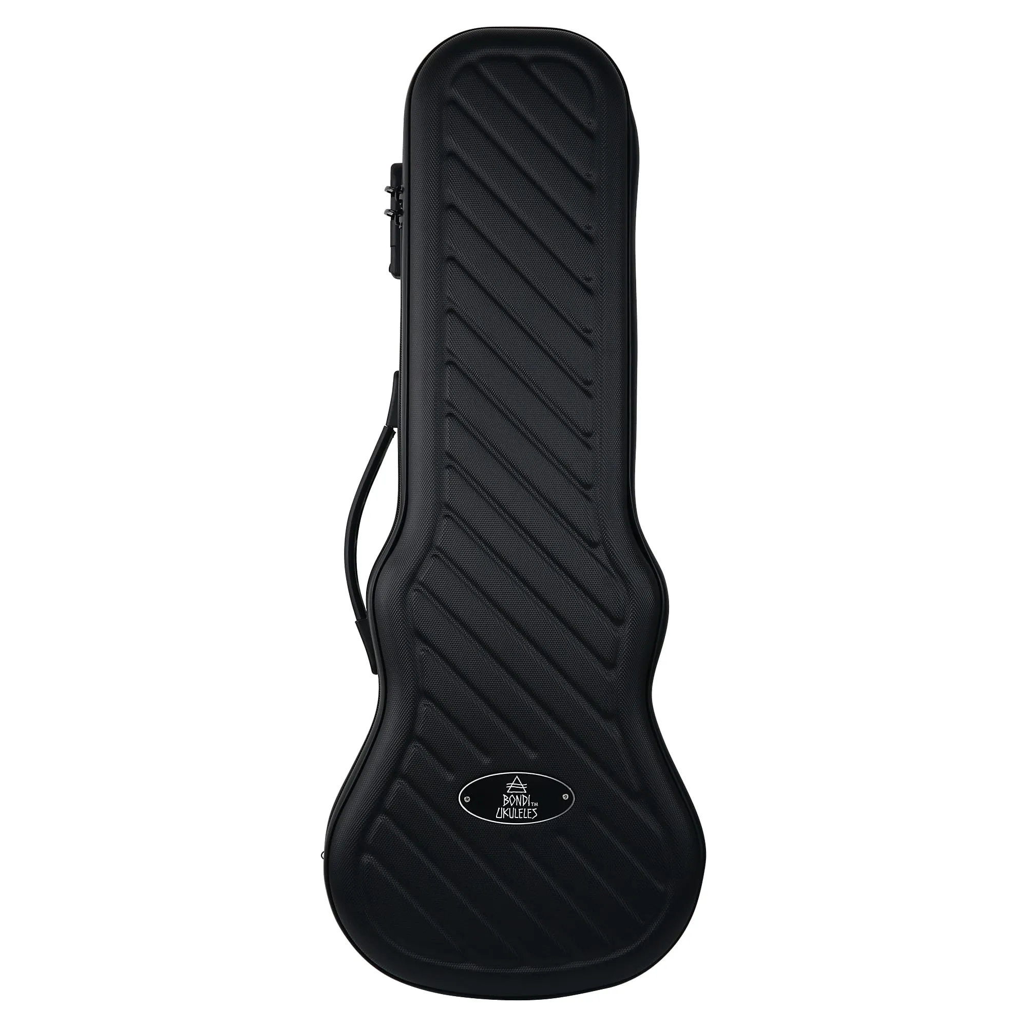 Bondi Shock-Rock Tenor Ukulele Hard Case- Black