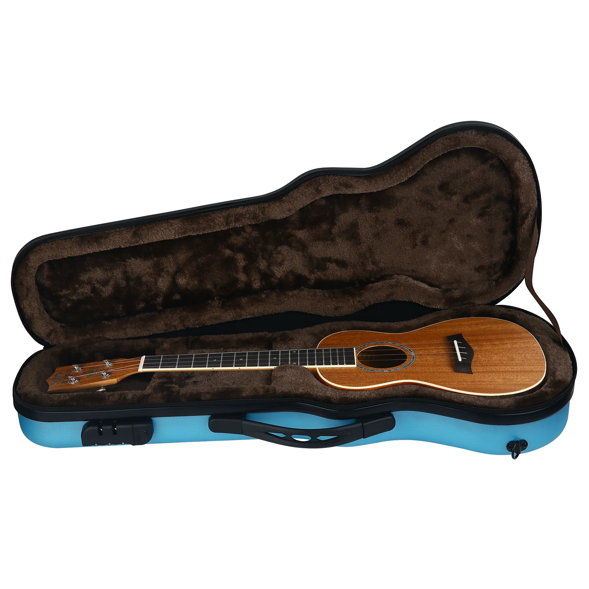 Bondi Shock-Rock Tenor Ukulele Hard Case- Black