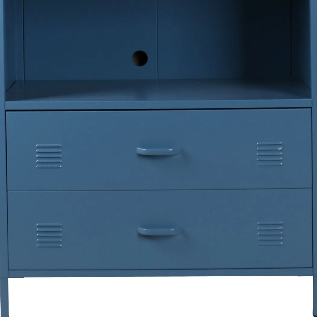 Bookshelf Bookcase Storage Display Shelf Cabinet Home Office Stand Steel Rack