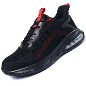 Breathable safety shoes with high soles - frieder