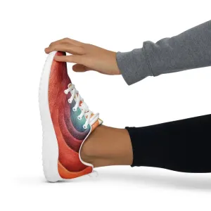 Bright Pattern Womens Athletic Shoes Soar in Style