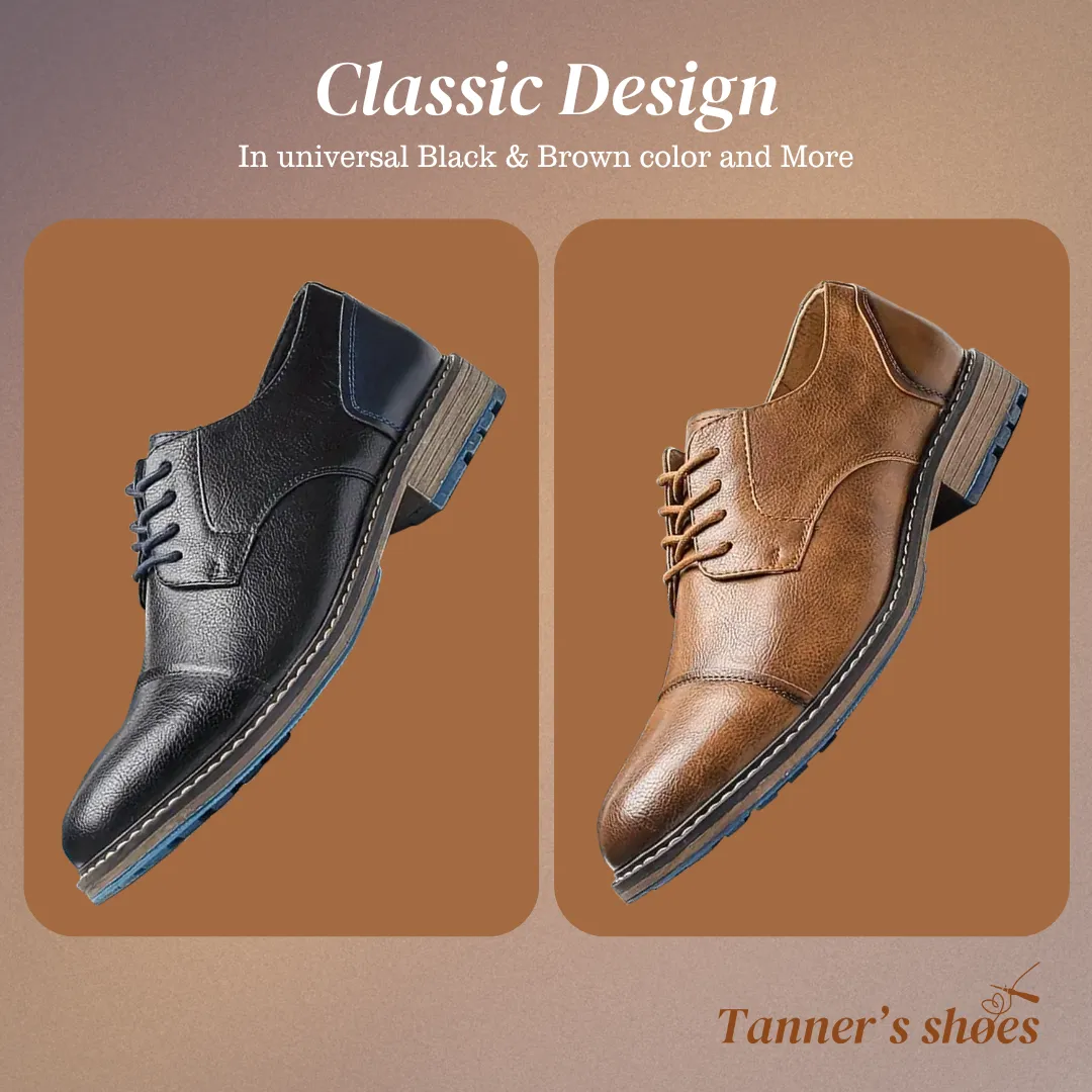 Carter | Solid Color Men's Shoes in Large Sizes
