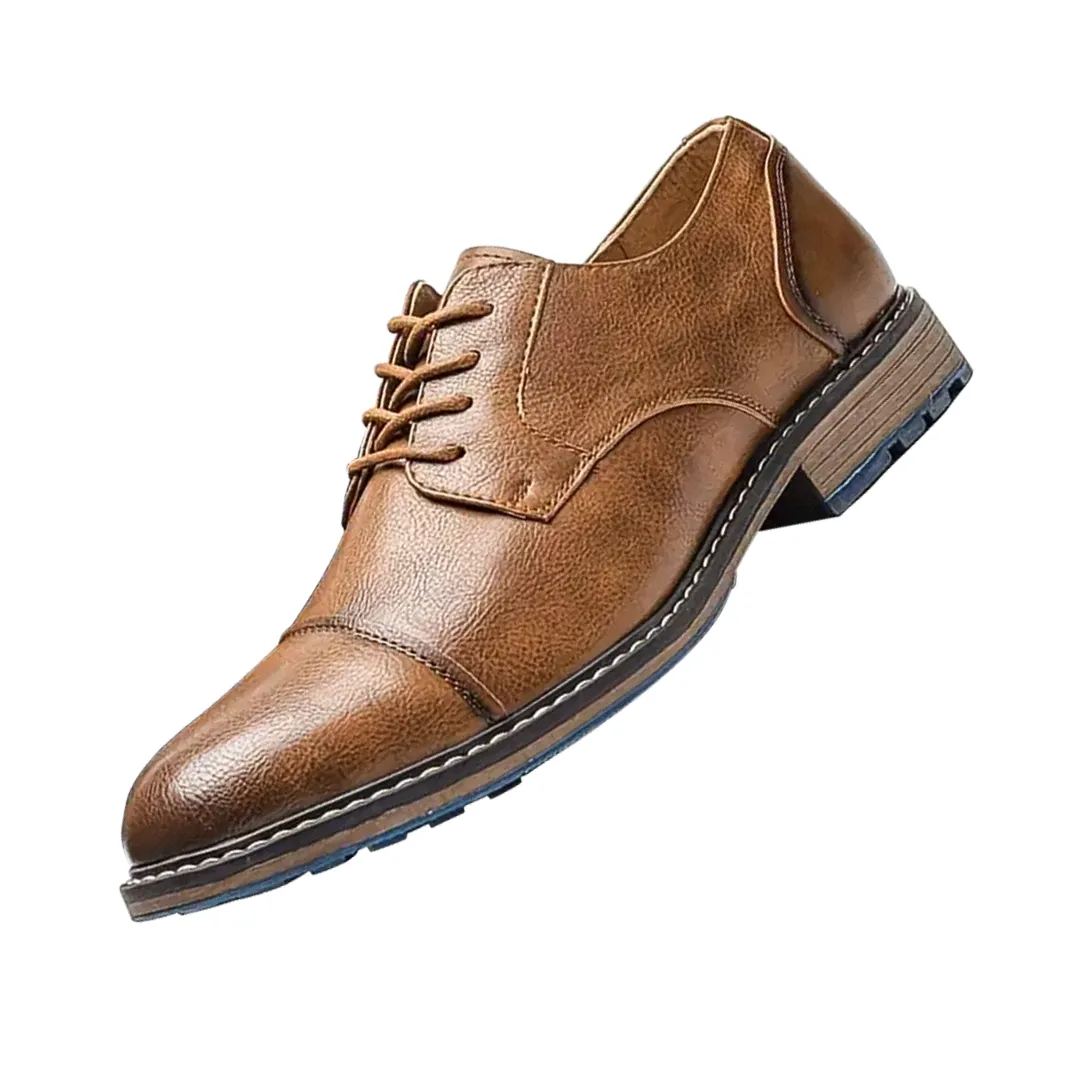 Carter | Solid Color Men's Shoes in Large Sizes