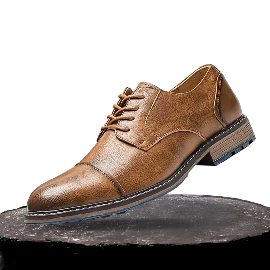 Carter | Solid Color Men's Shoes in Large Sizes