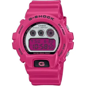 CASIO G-SHOCK CRAZY COLORS 2024 SHOCKING PINK DIGITAL MEN WATCH DW-6900RCS-4JF