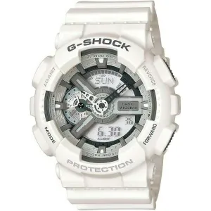 CASIO G-SHOCK DAY-DATE WHITE ANALOG DIGITAL MEN WATCH GA-110C-7AJF