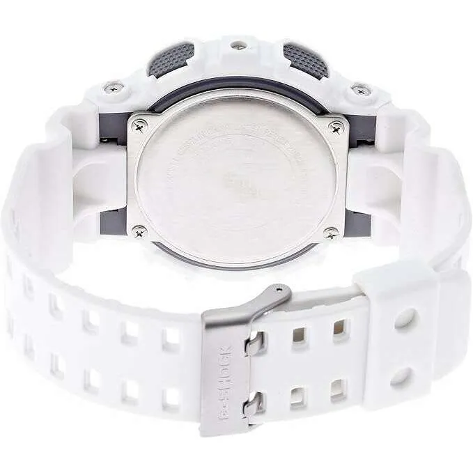 CASIO G-SHOCK DAY-DATE WHITE ANALOG DIGITAL MEN WATCH GA-110C-7AJF
