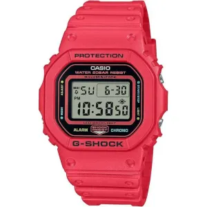 CASIO G-SHOCK ENERGY PACK RED RUBBER STRAP DIGITAL DIAL MEN WATCH DW-5600EP-4JF