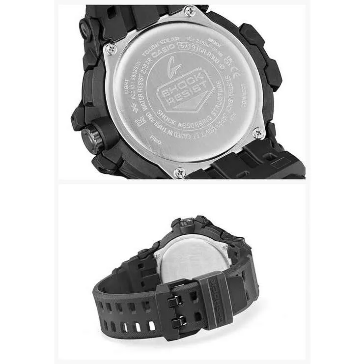 CASIO G-SHOCK GRAVITYMASTER BLUETOOTH SOLAR ANALOG BLACK MEN WATCH GR-B300-1AJF