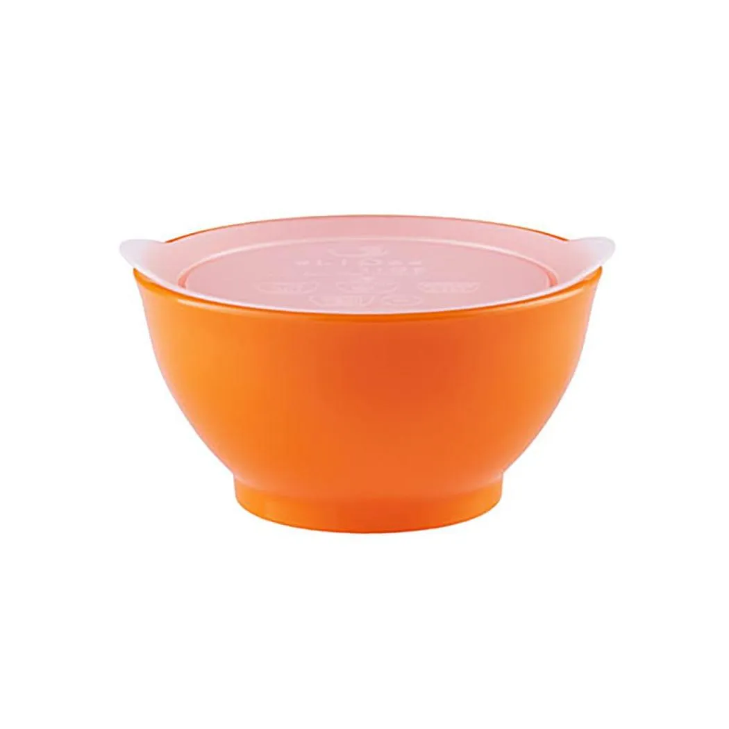 Elipse Kids Spill-Proof Anti-Slip Bowl Stage 1 | Single Pack with Lid Green