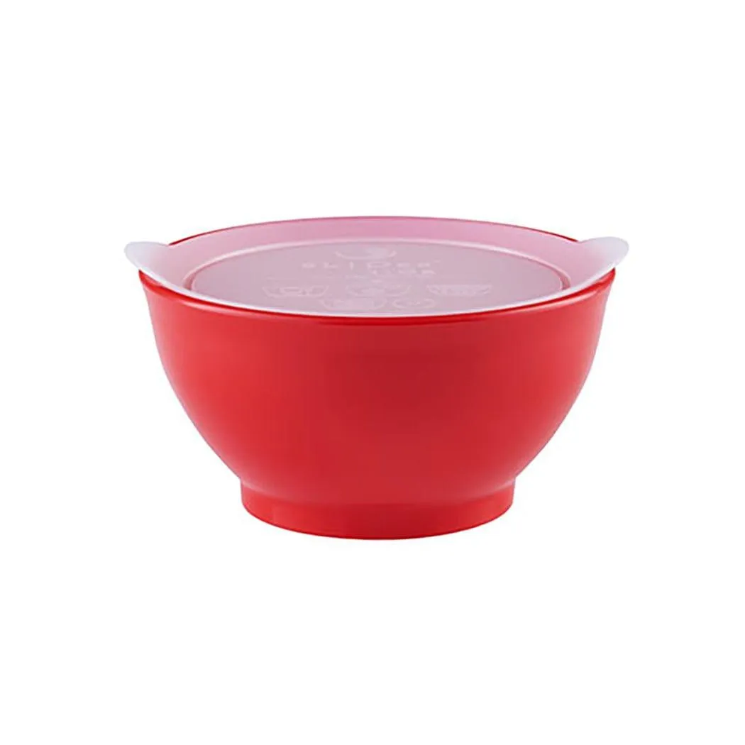 Elipse Kids Spill-Proof Anti-Slip Bowl Stage 1 | Single Pack with Lid Green