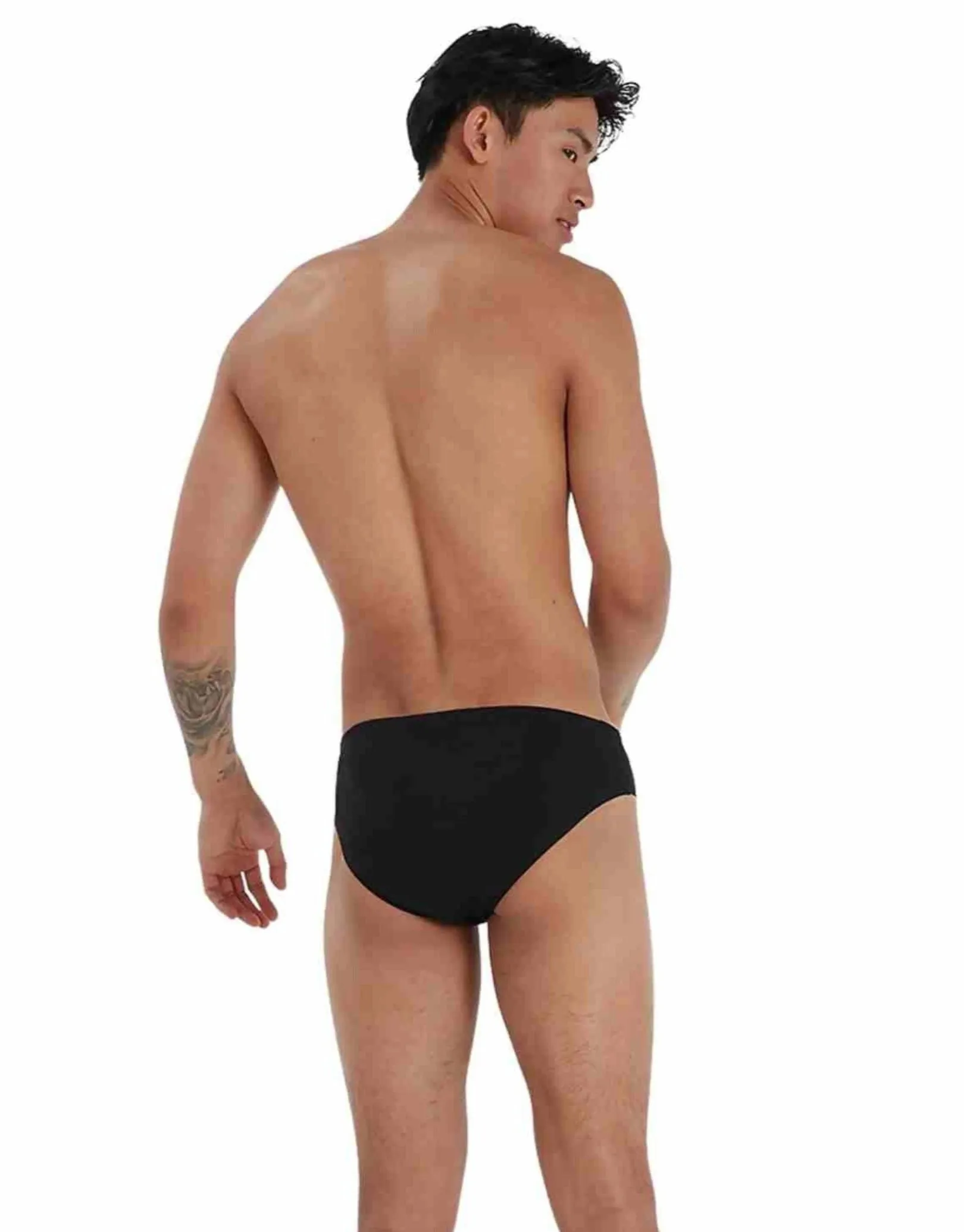 Endurance Plus 7cm Sportsbrief - Black