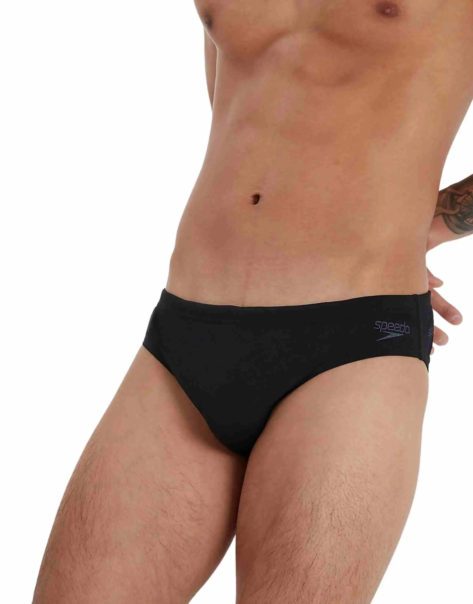 Endurance Plus 7cm Sportsbrief - Black
